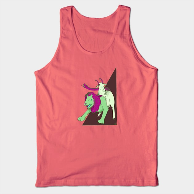 Chimera Tank Top by hearthfiredraws